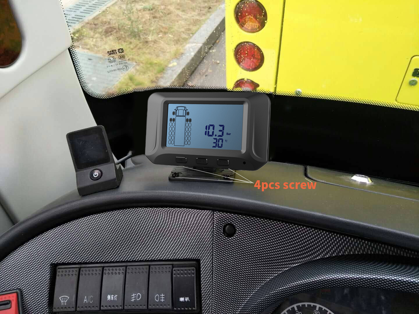 Long life RS232 Bus external sensor truck Tpms 