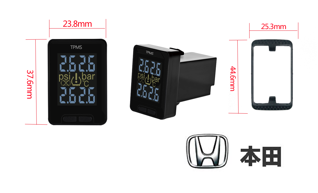 T181HSW, External car Tpms tire pressure gauge for Honda