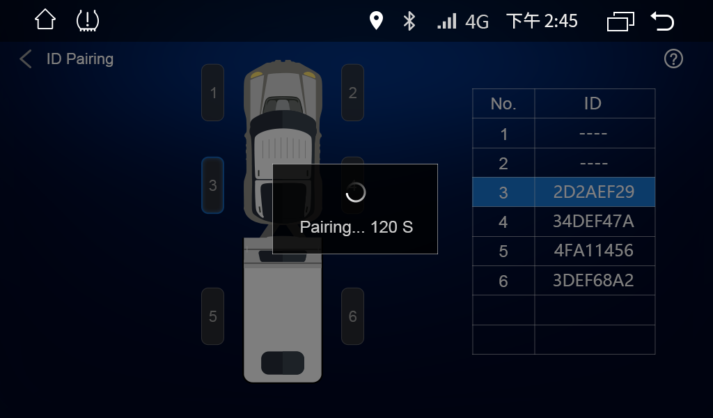 8 tires usb Android room car tpms 