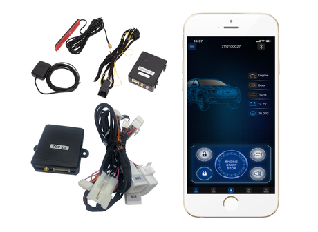 4G GPS GSM Long distance Plug and Play can-bus Remote start for land cruiser