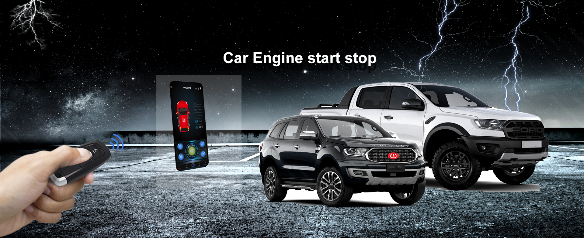  Ford EVEREST 2016-2020 Car Plug and Play engine start stop 